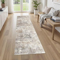 UERMEI 2x8 Washable Runner Rug for Hallway, Non Slip Low Pile Kitchen Carpet by UERMEI