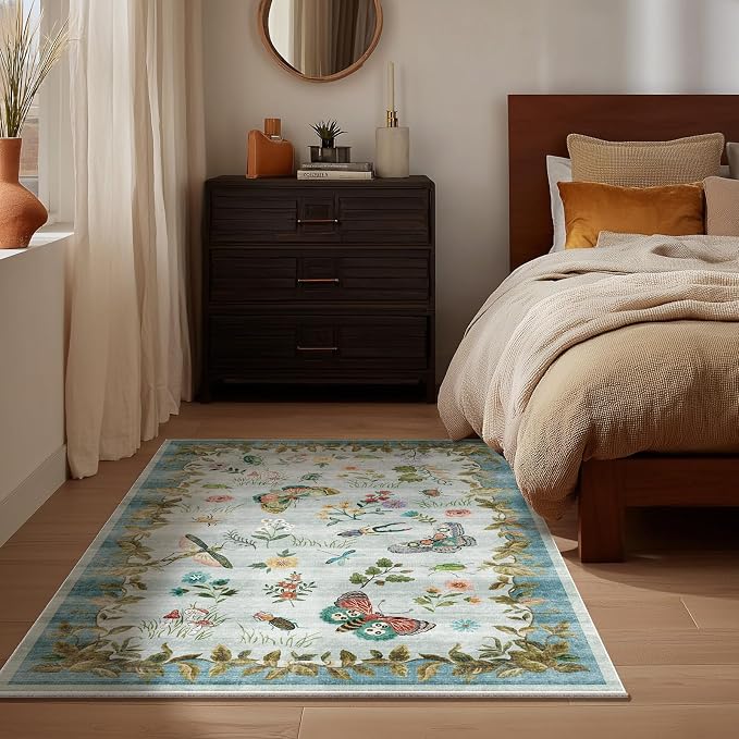 2x3 Washable Throw Rugs for Entryway: Door Mat Indoor Entrance Small Area Rug - Image 8