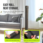 Gogokiwi Large Yoga Mat – 1/4" & 1/2" Thick Exercise Mats - Image 5