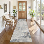 UERMEI 2x8 Washable Runner Rug for Hallway, Non Slip Low Pile Kitchen Carpet by UERMEI