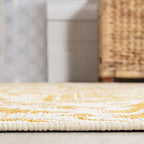 JONATHAN Y Boho Medallion Indoor Outdoor Area Rug 8X10 Cream/Yellow, Estrella - Image 7