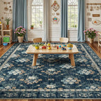 Lessymo Dining Room Rugs for Under Table, 6x9 Washable Area Rug for Living Room - Image 7