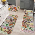 Vaukki Boho Kitchen Rug Sets 3 Pieces, Washable Kitchen Mats - Image 7