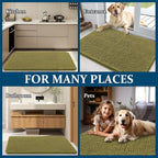 OLANLY Dog Door Mat for Muddy Paws 59x20, Absorbs Moisture and Dirt, Absorbent - Image 8
