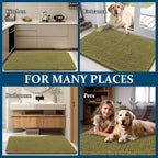 OLANLY Dog Door Mat for Muddy Paws 34x21, Absorbs Moisture and Dirt, Absorbent - Image 8