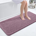 OLANLY Bathroom Runner Rugs 47x20, Soft Absorbent Chenille Bath Rugs, Rubber by OLANLY