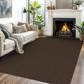 EARTHALL Washable Area Rugs 5x7 Ft Non Slip Living Room Rugs Cotton Rubber by EARTHALL
