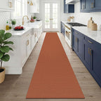 KOZYFLY Orange 2.5'x14' Runners Rugs - Image 2