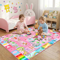 2.5x4 ft ABC Rug for Kids Room Nursery Classroom Rug, Kids Rugs for Playroom by HBUFBUQ