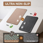 YDKGL Kitchen Rugs Mat Non Slip Washable, Linen-Look 0.3" Thick Soft Cushioned - Image 3