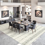 Miukiki 9x12 Area Rug for Living Room Moroccan Washable Rugs Non Slip Indoor - Image 9