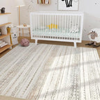 Nakagishi 10x14 Area Rugs Living Room: Washable Boho Large Neutral Modern Soft - Image 8