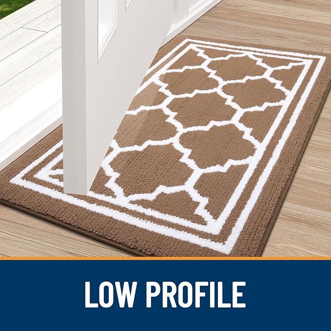 Buganda Indoor Door Mat, Dirt-Resistant and Absorbent Doormat, Low Profile - Image 3