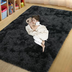 qulint 4x6 Area Rug for Bedroom, Fluffy Soft Shag Rugs for Living Room Small by QULINT