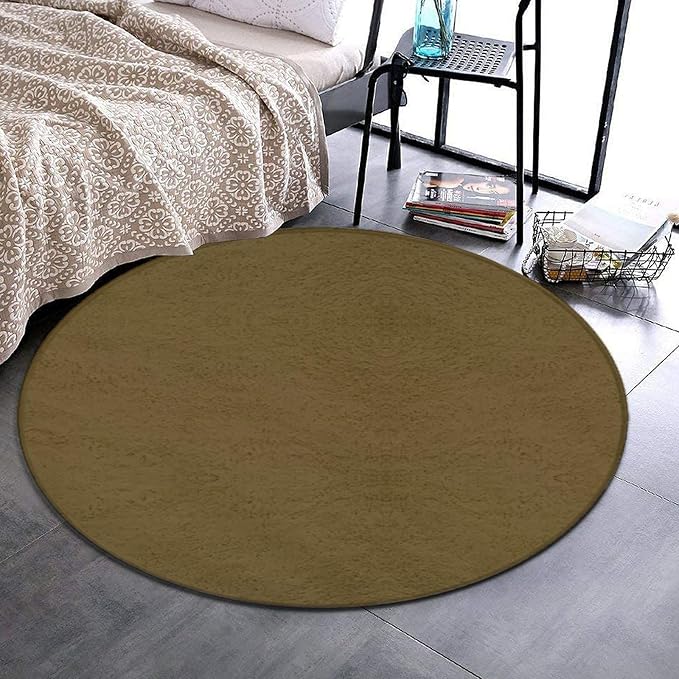 Home Decor Non Slip Kitchen Office Circle Rug, Machine Washable Modern Round - Image 2
