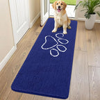 Smiry Dog Door Mat for Muddy Paws, Absorbent Dirt Trapper Non Slip Quick Dry by Smiry