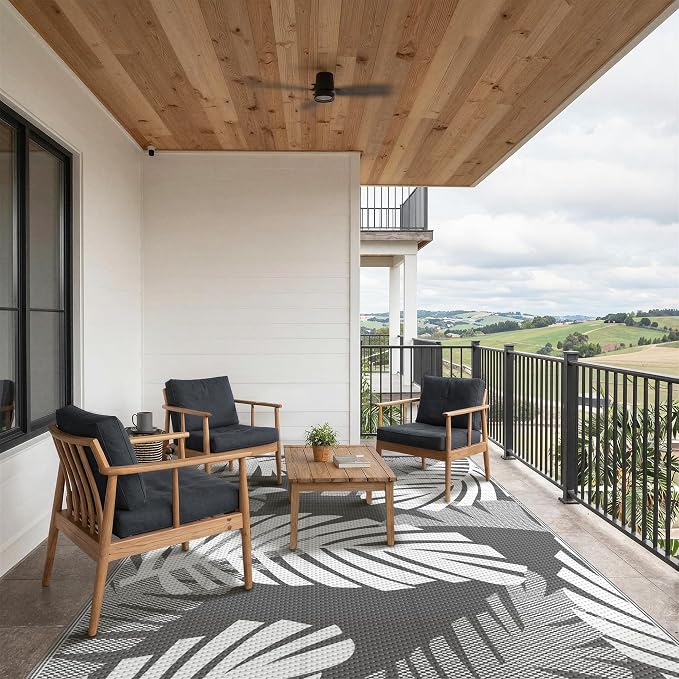 GENIMO Waterproof Outdoor Rug 6' x 9' - Image 6