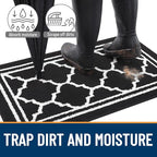 Buganda Runner Indoor Door Mat, Dirt-Resistant and Absorbent Doormat, Low - Image 2