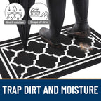 Buganda Indoor Door Mat, Dirt-Resistant and Absorbent Doormat, Low Profile - Image 2