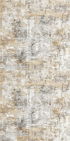 3x6 Washable Non-Slip Kitchen Runner Rug – Modern Abstract Wide Carpet Runner - Image 2