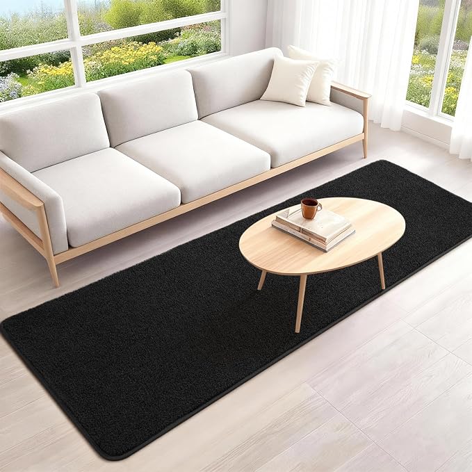 2x6 Feet Runner Rugs for Hallway, Low Pile Non Slip Memory Foam Rugs, Washable - Image 6