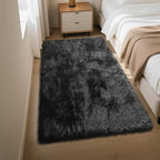 Fluffy Rug Shag Area Rug, Small Bedside Rug, Soft Fluffy Shag Entryway Throw by Yongyangjuxi