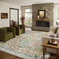 10x14 Area Rugs Living Room: Washable Rug Non Slip Stain Resistant Low Pile by palohom