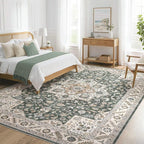 Vintage Living Room Area Rug 6x9 - Image 8