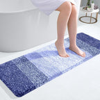 OLANLY Bathroom Runner Rugs Mat 47x17, Extra Soft Absorbent Microfiber Bath Rugs by OLANLY