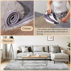 Mugorn 2x3 Rugs for Bedroom, Fluffy Area Rugs for Living Room, Soft Shag Kids - Image 3