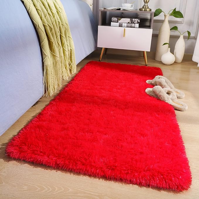 BENRON Fluffy Runner Rugs 2x4, Soft Long Runners - Image 3