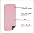 Bosap Bath Mat, Ultra Thin Bathroom Runner Rugs, Large Bath Mats - Image 2