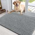 OLANLY Dog Door Mat for Muddy Paws 36x24, Ultra Absorbent Chenille Mud Doormat by OLANLY