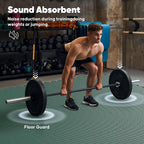 32 Pack Home Gym Mat, Puzzle Exercise Mat, EVA Interlocking Foam Floor Tiles - Image 5
