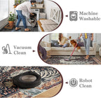 Moynesa Tiger Washable Area Rugs 8x10, Large Boho Rugs - Image 5