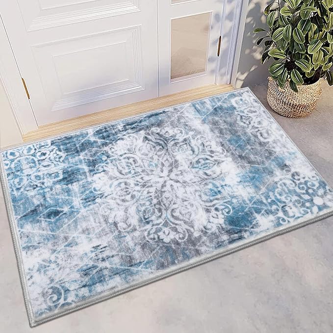 HEBE Washable Area Rug by HEBE