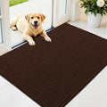 OLANLY Dog Door Mat for Muddy Paws 44x32, Ultra Absorbent Chenille Mud Doormat by OLANLY