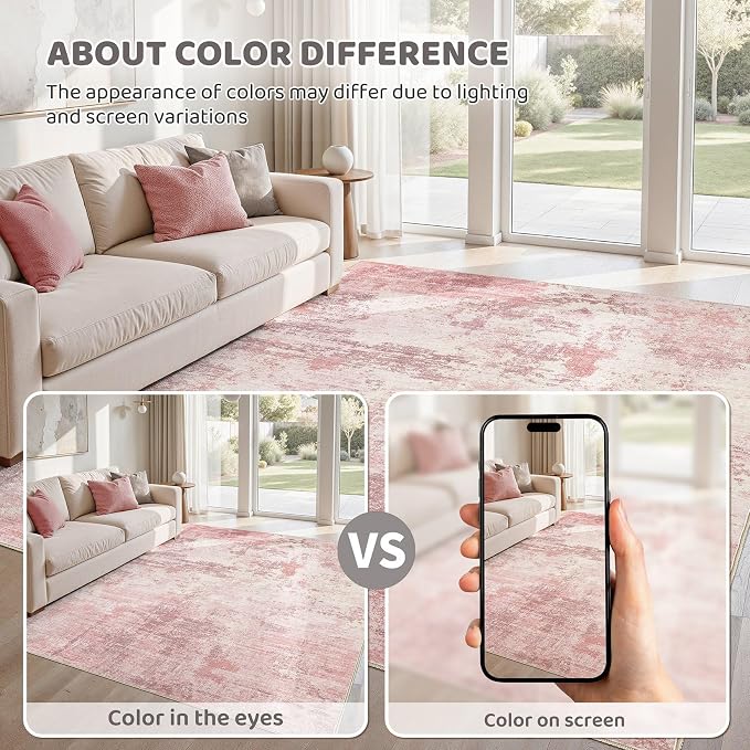 UERMEI 5x7 Area Rug Living Room Rugs - Image 7