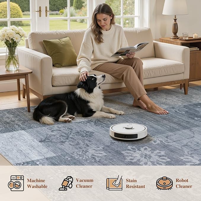 UERMEI 5x7 Area Rug for Living Room - Image 6
