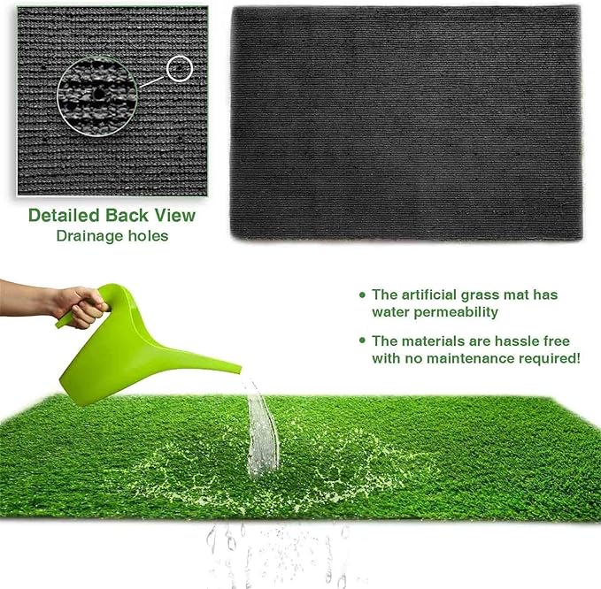 LITA Realistic Artificial Grass Turf Lawn Customized Size 12 x 28 Feet - Image 3