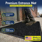 Notrax 109 Industrial Door Mat, Heavy Duty Commercial Rugs - Image 3