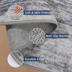 Area Rugs 9x12 for Living Room, Non-Slip Backing Machine Washable Rugs - Image 4