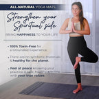 Y O Gayo Handmade Organic Yoga Mat made - Image 2