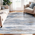 4x6 Rugs for Living Room: Non-Slip Washable Area Rug for Hallway Entryway by WIEVEDENS
