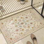 Rugxara Door Mat Floral Entryway Rug, Washable Samll 2x3 Rug, Boho Front Door - Image 3