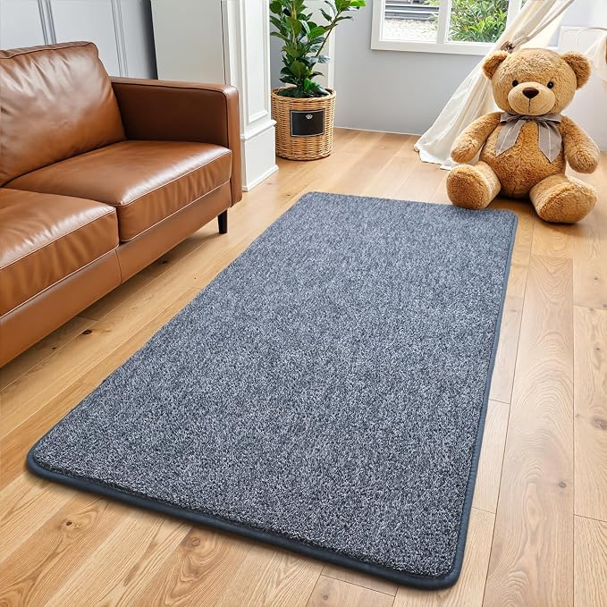 Keeko Soft 2x4 Small Runner Rug, Bedside Rugs by Keeko