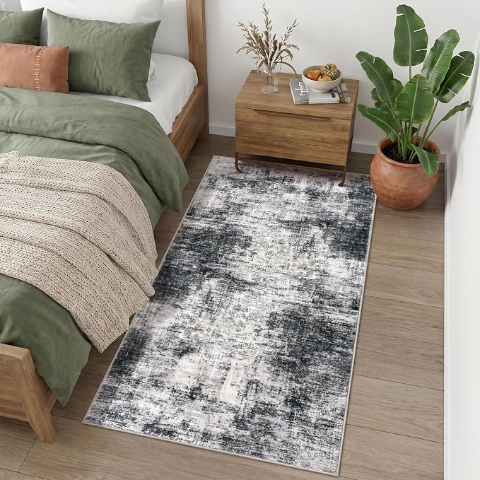 IOHOUZE Abstract Runner Rug 3x6 Ft Washable Runners - Image 8