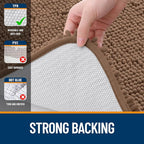 OLANLY Bathroom Runner Rugs 44x24, Extra Soft Absorbent Chenille Bath Rugs - Image 6