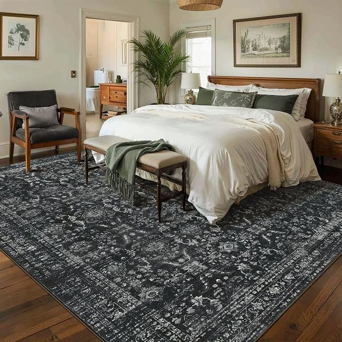 Rugxara 8x10 Area Rugs for Living Room Bedroom, Large Washable Rug, Non Slip & - Image 5