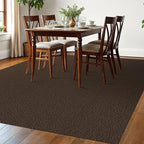 EARTHALL Washable Area Rugs 6x9 Ft Non Slip Living Room Rugs Cotton Rubber - Image 6